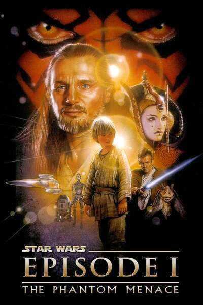 Star Wars: Episode I - The Phantom Menace Hindi Dubbed Movie Poster (1999)