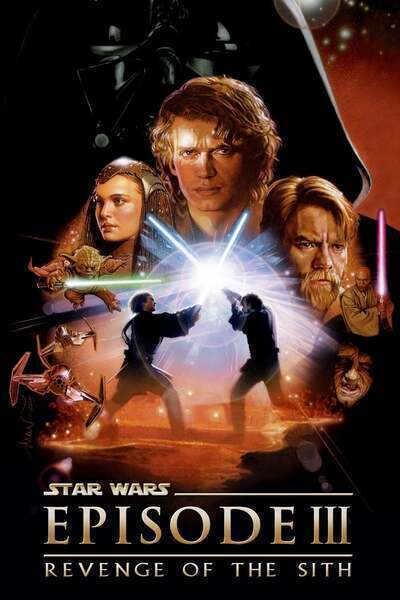 Star Wars: Episode III - Revenge of the Sith Hindi Dubbed Movie Poster (2005)