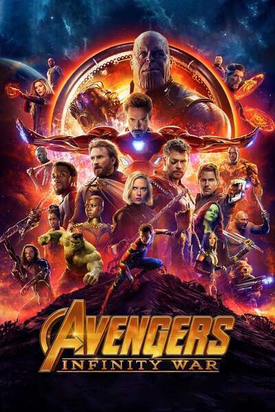 Avengers: Infinity War Hindi Dubbed Movie Poster (2018)