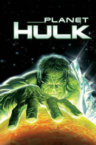 Planet Hulk Hindi Dubbed Movie Poster (2010)