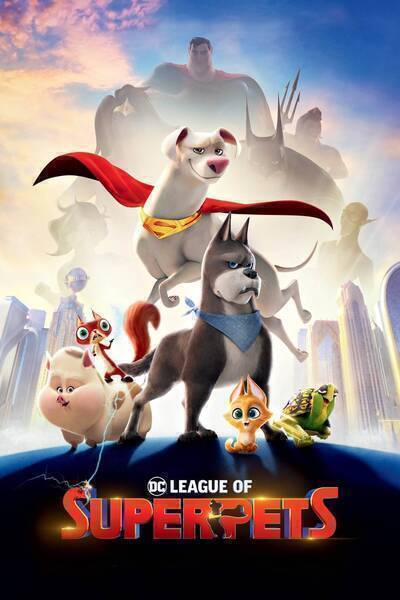 DC League of Super-Pets Hindi Dubbed Movie Poster (2022)