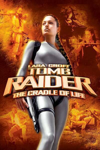 Lara Croft: Tomb Raider - The Cradle of Life Hindi Dubbed Movie Poster (2003)