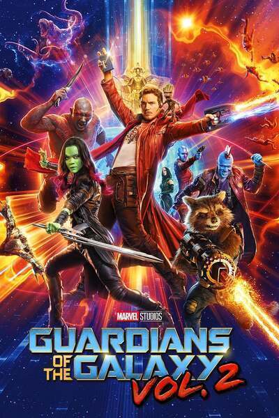 Guardians of the Galaxy Vol. 2 Hindi Dubbed Movie Poster (2017)