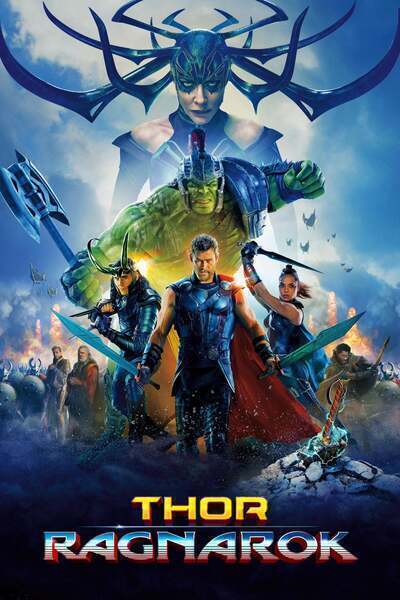 Thor: Ragnarok Hindi Dubbed Movie Poster (2017)