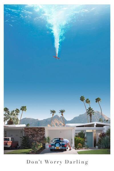 Don't Worry Darling Hindi Dubbed Movie Poster (2022)