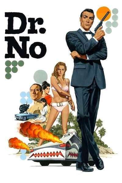 Dr. No Hindi Dubbed Movie Poster (1962)