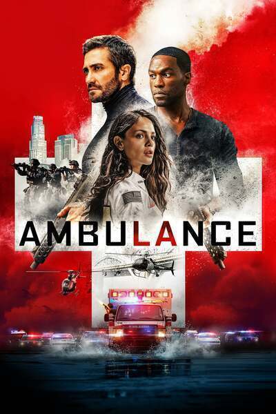 Ambulance Hindi Dubbed Movie Poster (2022)