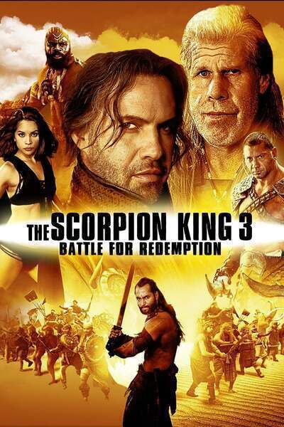 The Scorpion King 3: Battle for Redemption Hindi Dubbed Movie Poster (2012)
