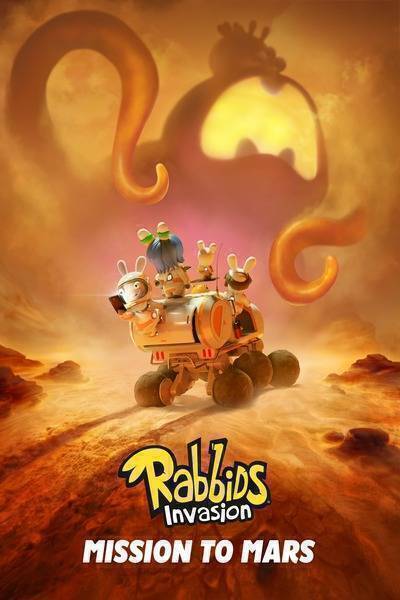 Rabbids Invasion - Mission To Mars Hindi Dubbed Movie Poster (2019)