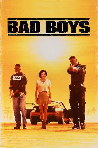 Bad Boys Hindi Dubbed Movie Poster (1995)
