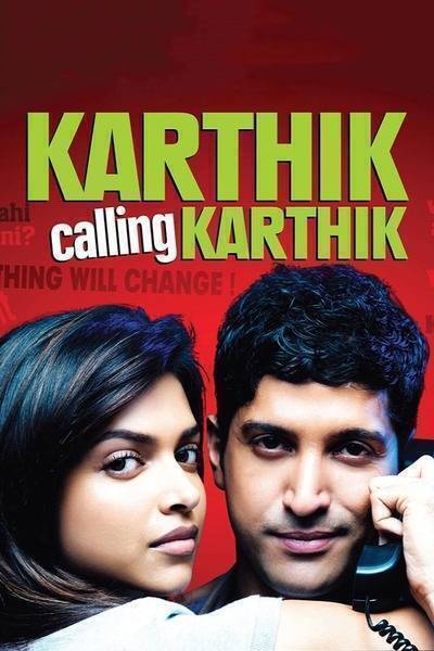 Karthik Calling Karthik Hindi Dubbed Movie Poster (2010)