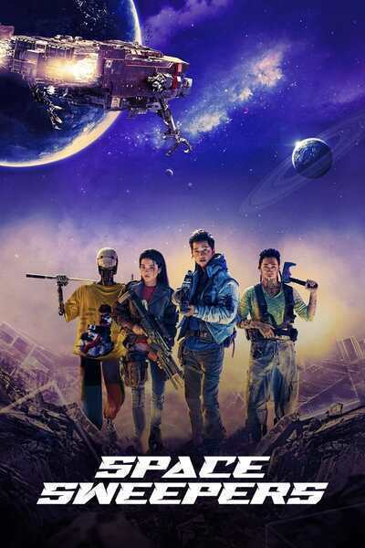 Space Sweepers Hindi Dubbed Movie Poster (2021)