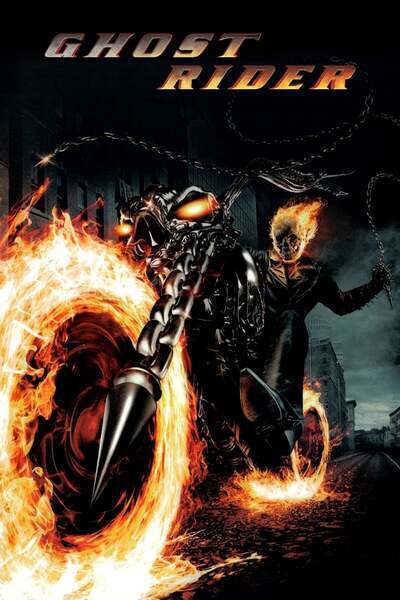 Ghost Rider Hindi Dubbed Movie Poster (2007)