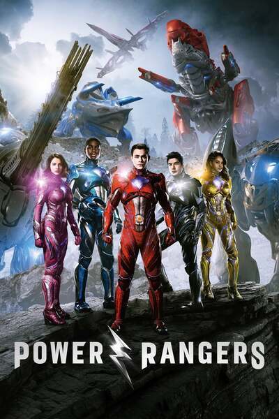Power Rangers Hindi Dubbed Movie Poster (2017)
