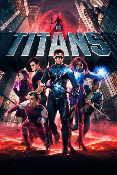 Titans Hindi Dubbed Movie Poster (2018)