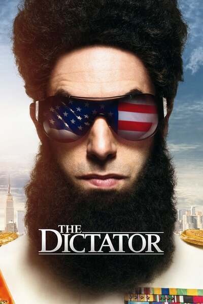 The Dictator Hindi Dubbed Movie Poster (2012)