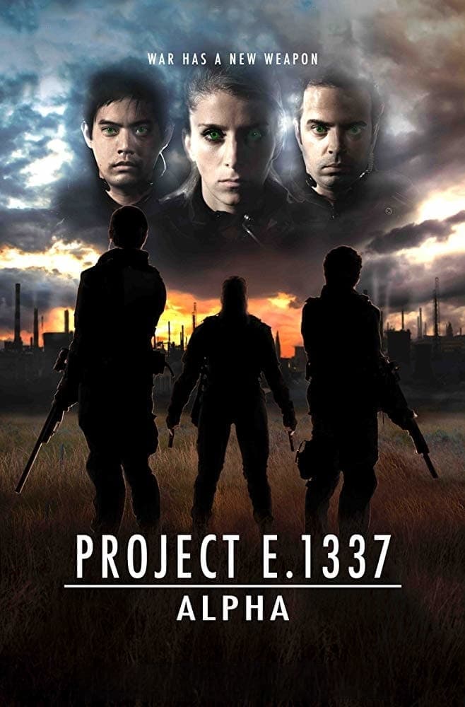 Project E.1337: ALPHA Hindi Dubbed Movie Poster (2018)