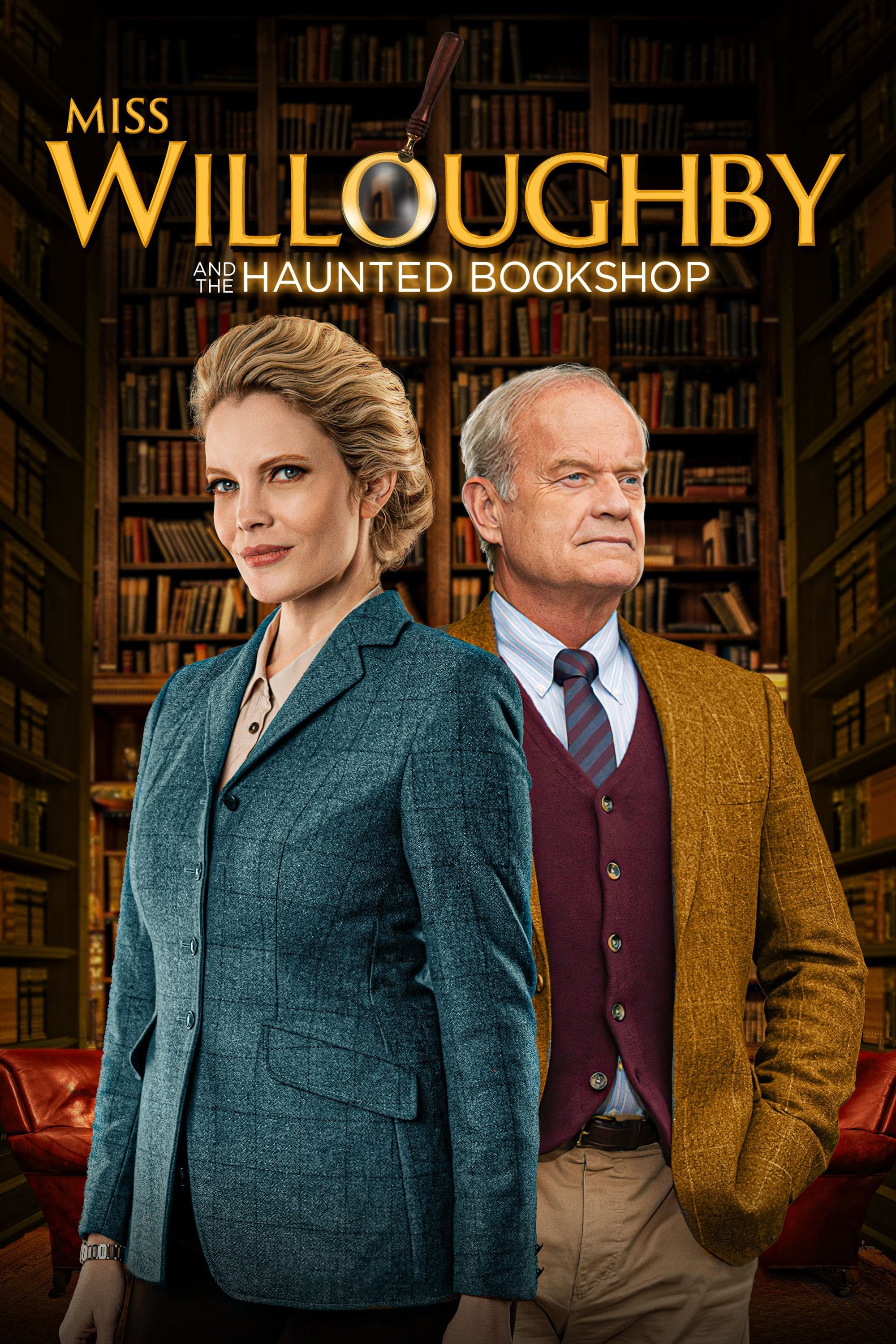 Miss Willoughby and the Haunted Bookshop Hindi Dubbed Movie Poster (2022)