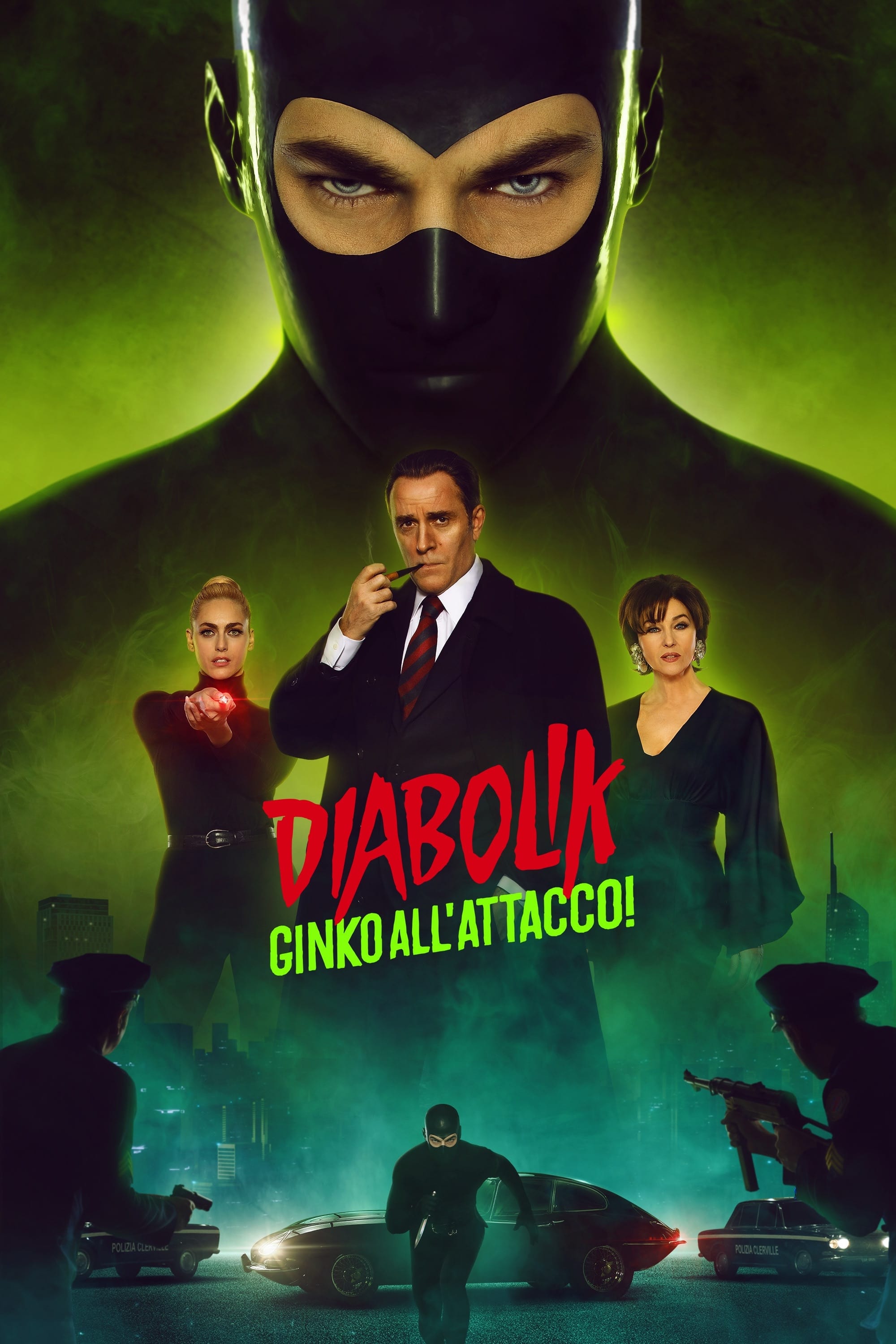 Diabolik - Ginko Attacks Hindi Dubbed Movie Poster (2022)