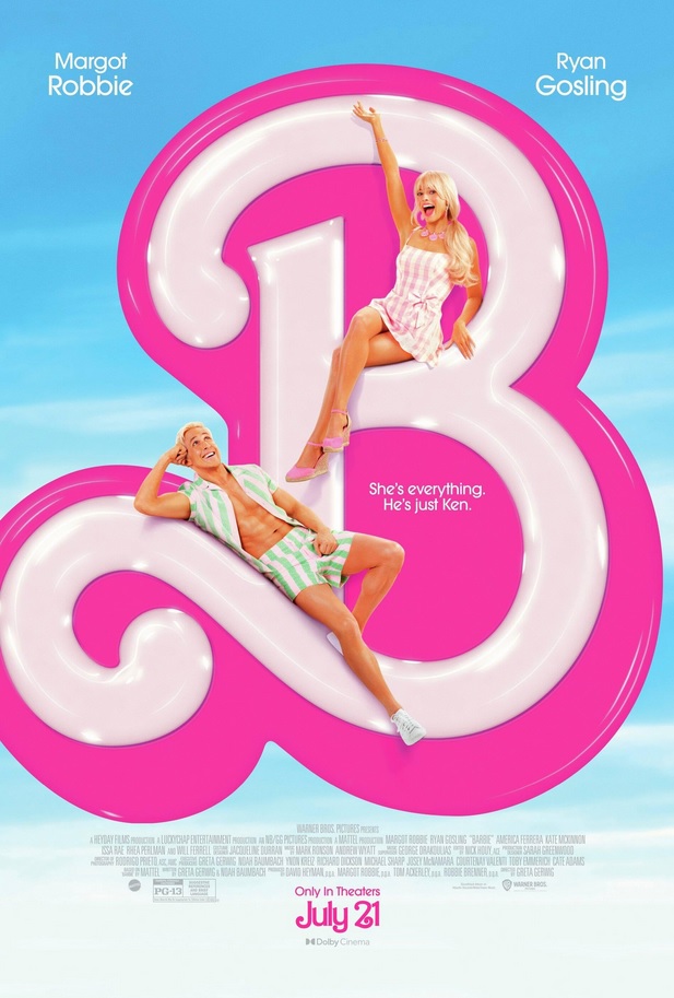 Barbie Hindi Dubbed Movie Poster (2023)