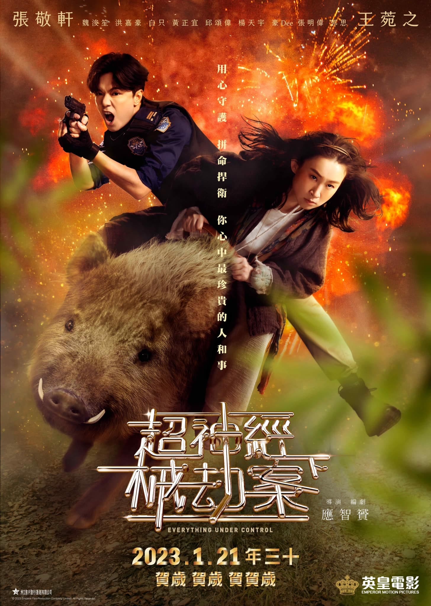 Everything Under Control Hindi Dubbed Movie Poster (2023)