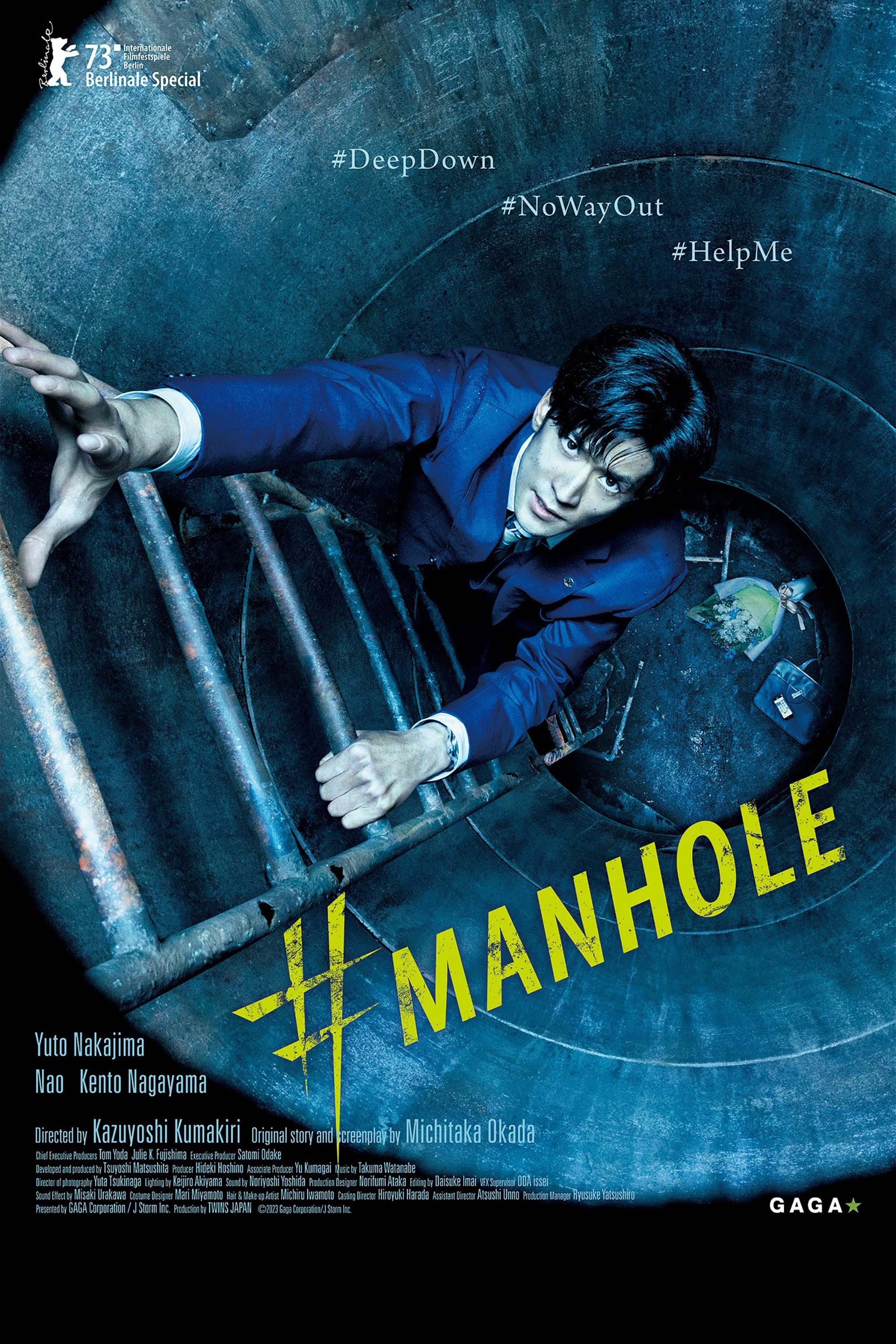 #Manhole Hindi Dubbed Movie Poster (2023)