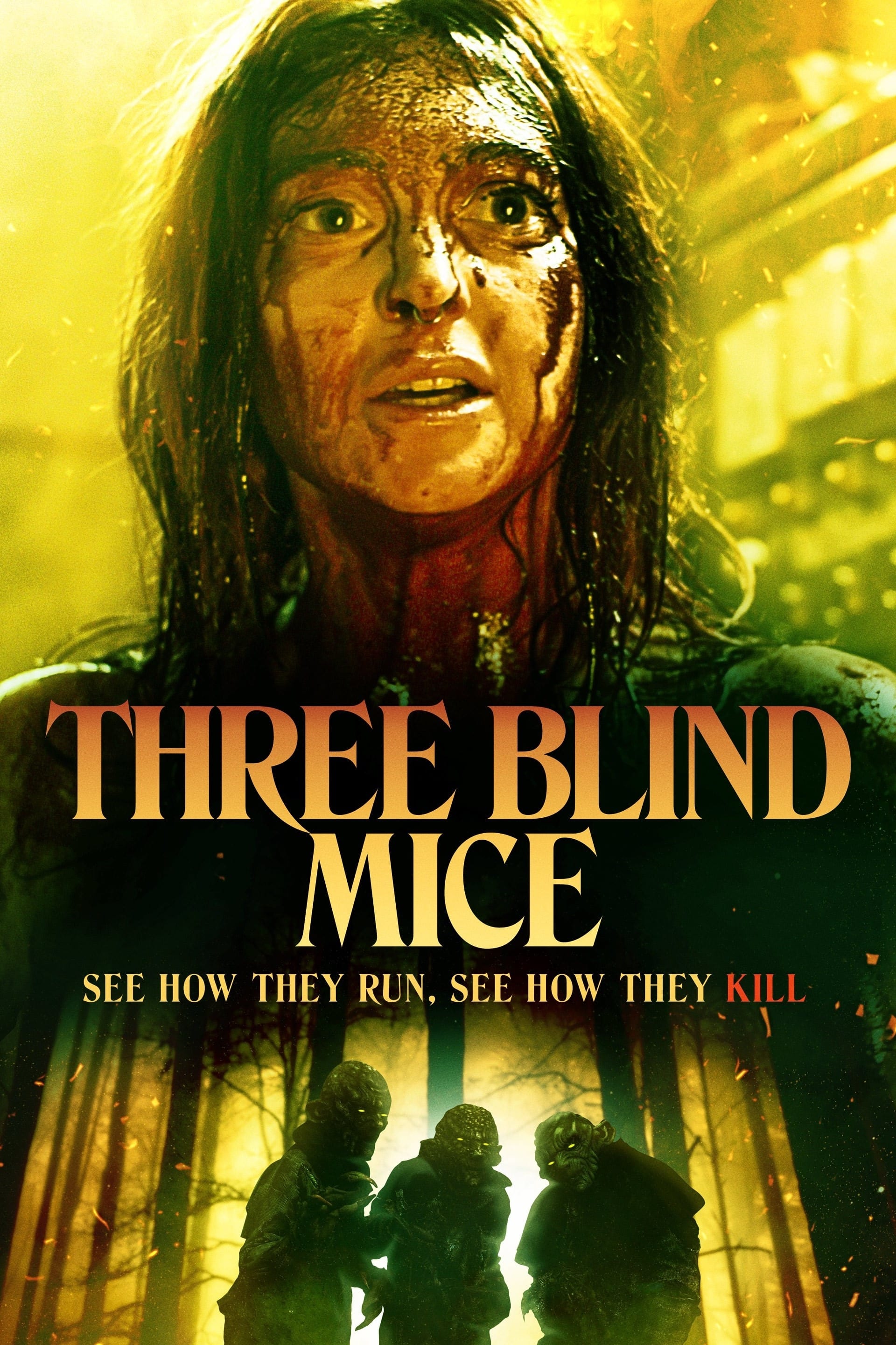 Three Blind Mice Hindi Dubbed Movie Poster (2023)