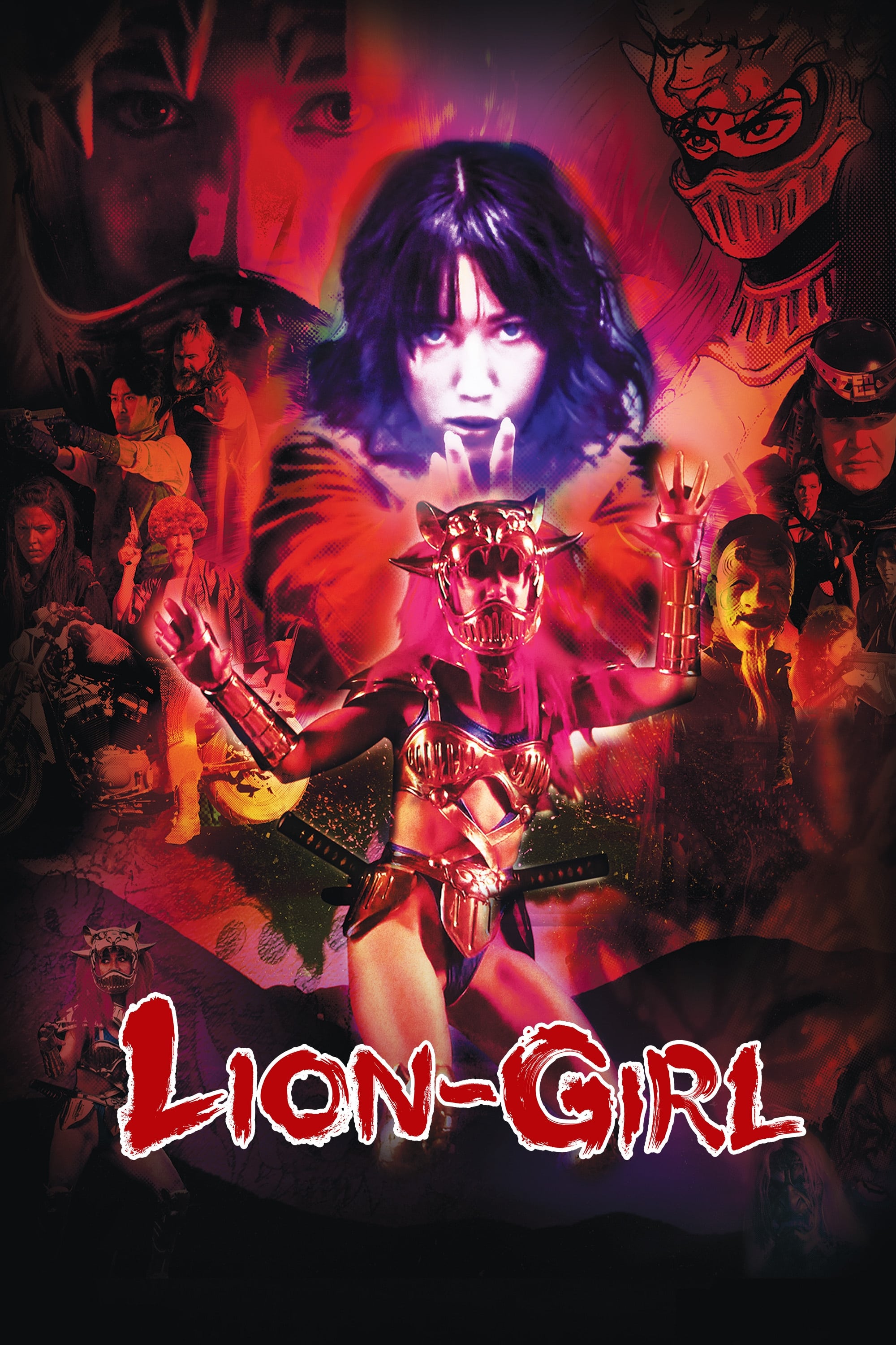 Lion-Girl Hindi Dubbed Movie Poster (2024)