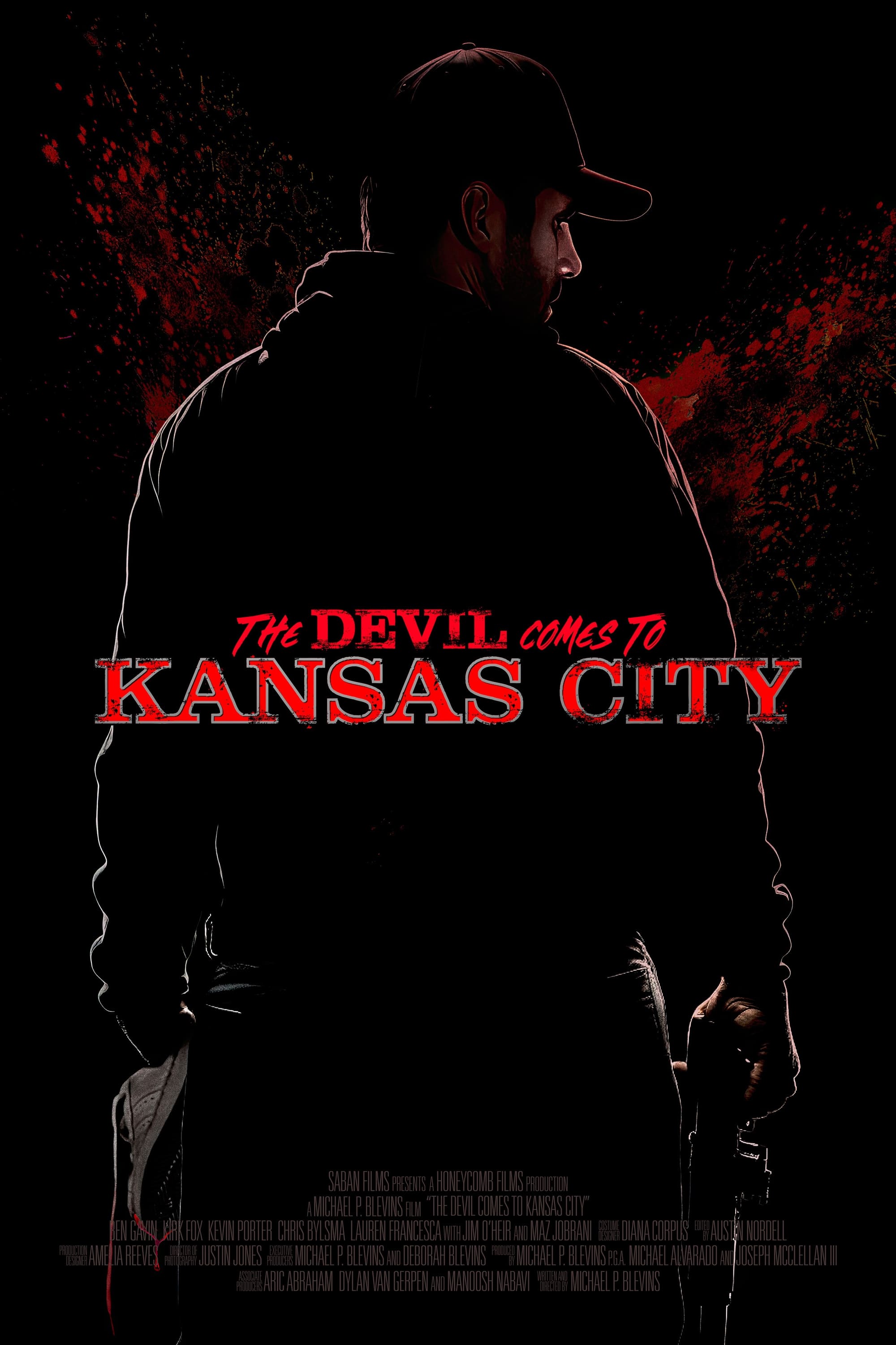 The Devil Comes to Kansas City Hindi Dubbed Movie Poster (2023)