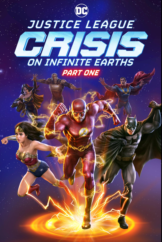 Justice League: Crisis on Infinite Earths - Part One Hindi Dubbed Movie Poster (2024)