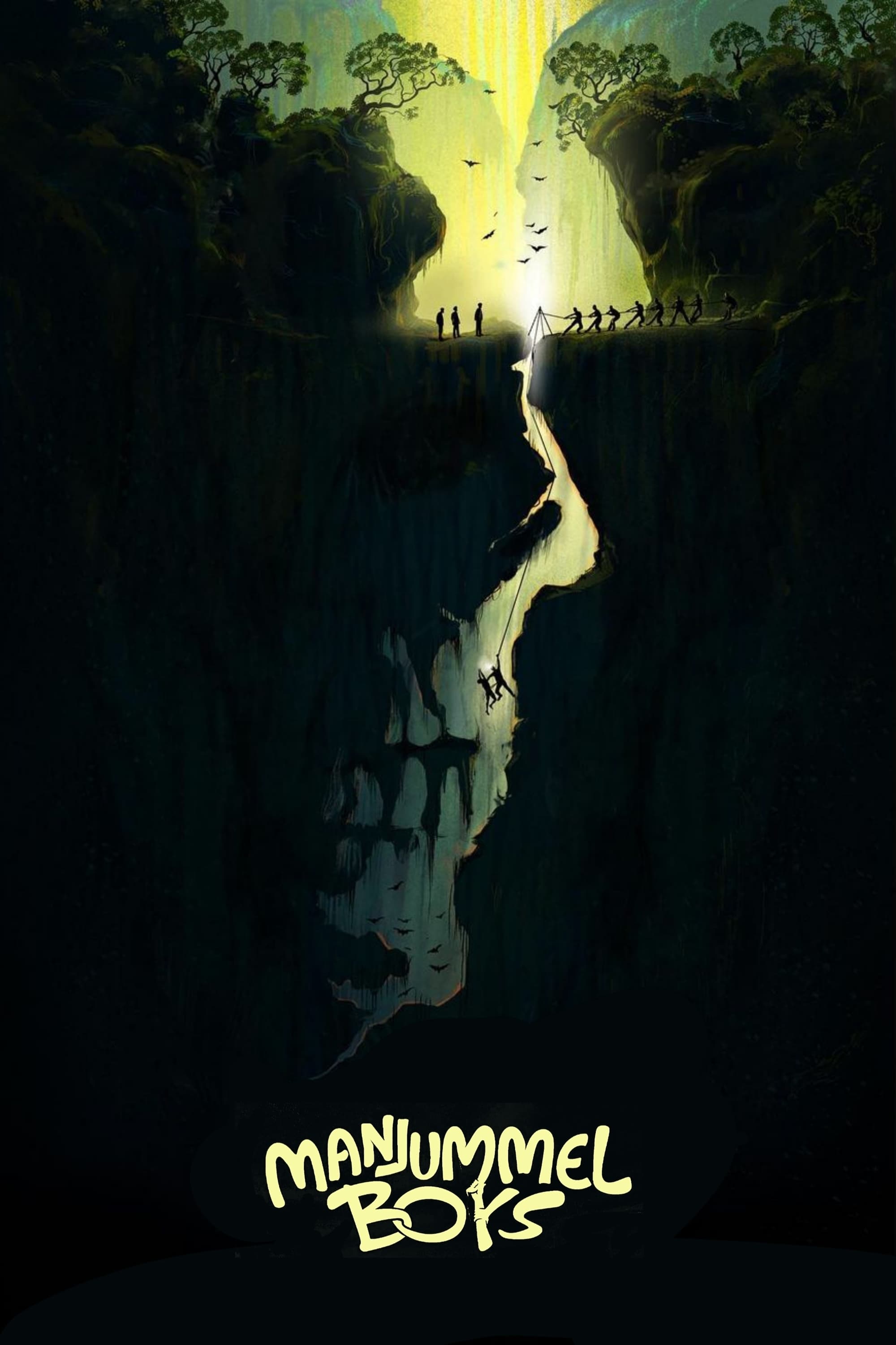 Manjummel Boys Hindi Dubbed Movie Poster (2024)