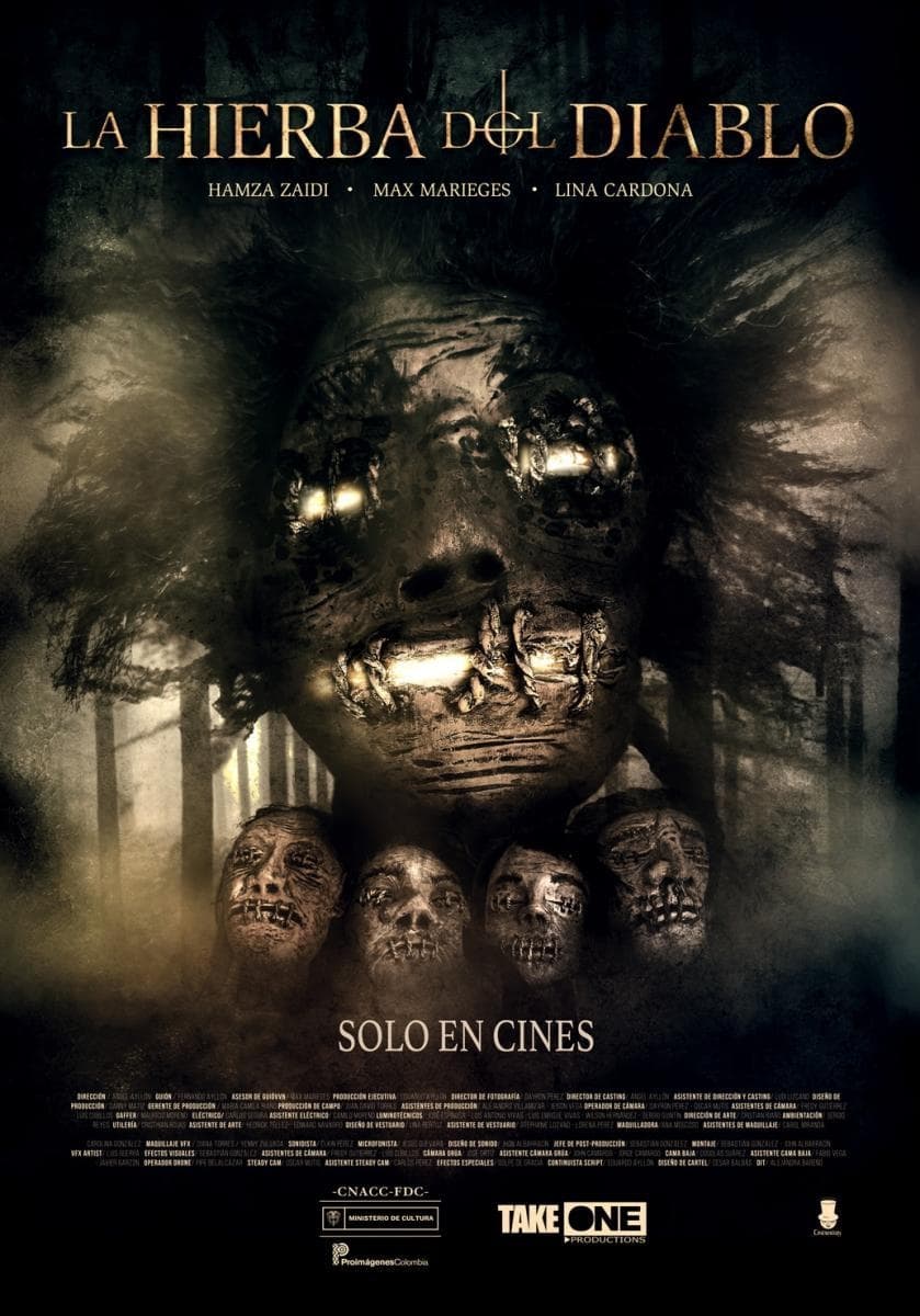 La Hierba del Diablo Hindi Dubbed Movie Poster (2024)