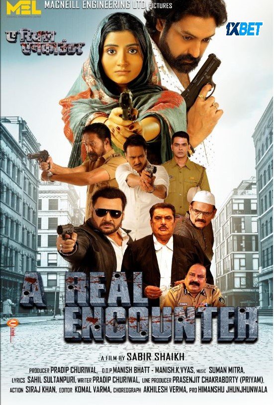 A Real Encounter Hindi Dubbed Movie Poster (2024)