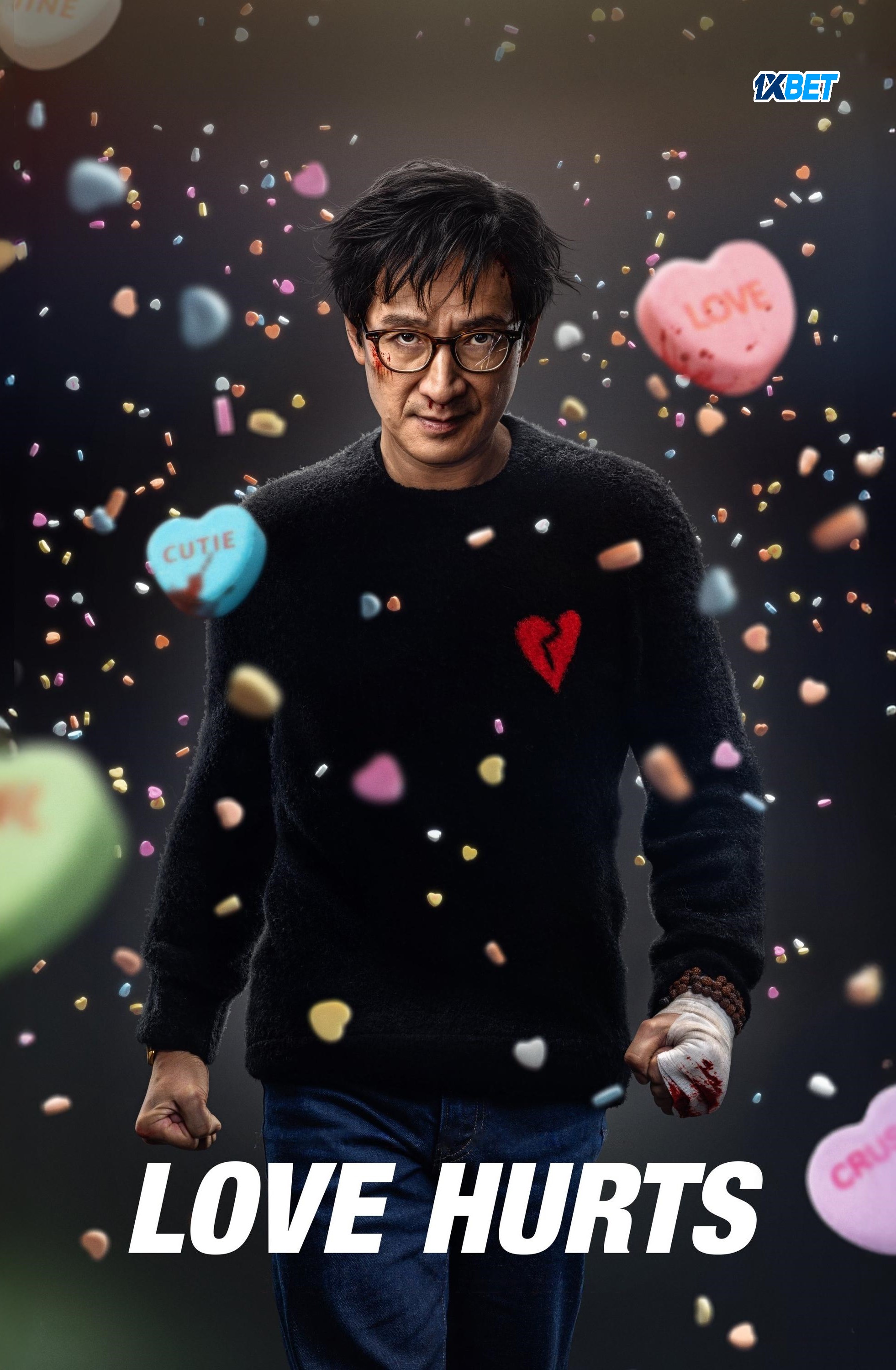 Love Hurts Hindi Dubbed Movie Poster (2025)