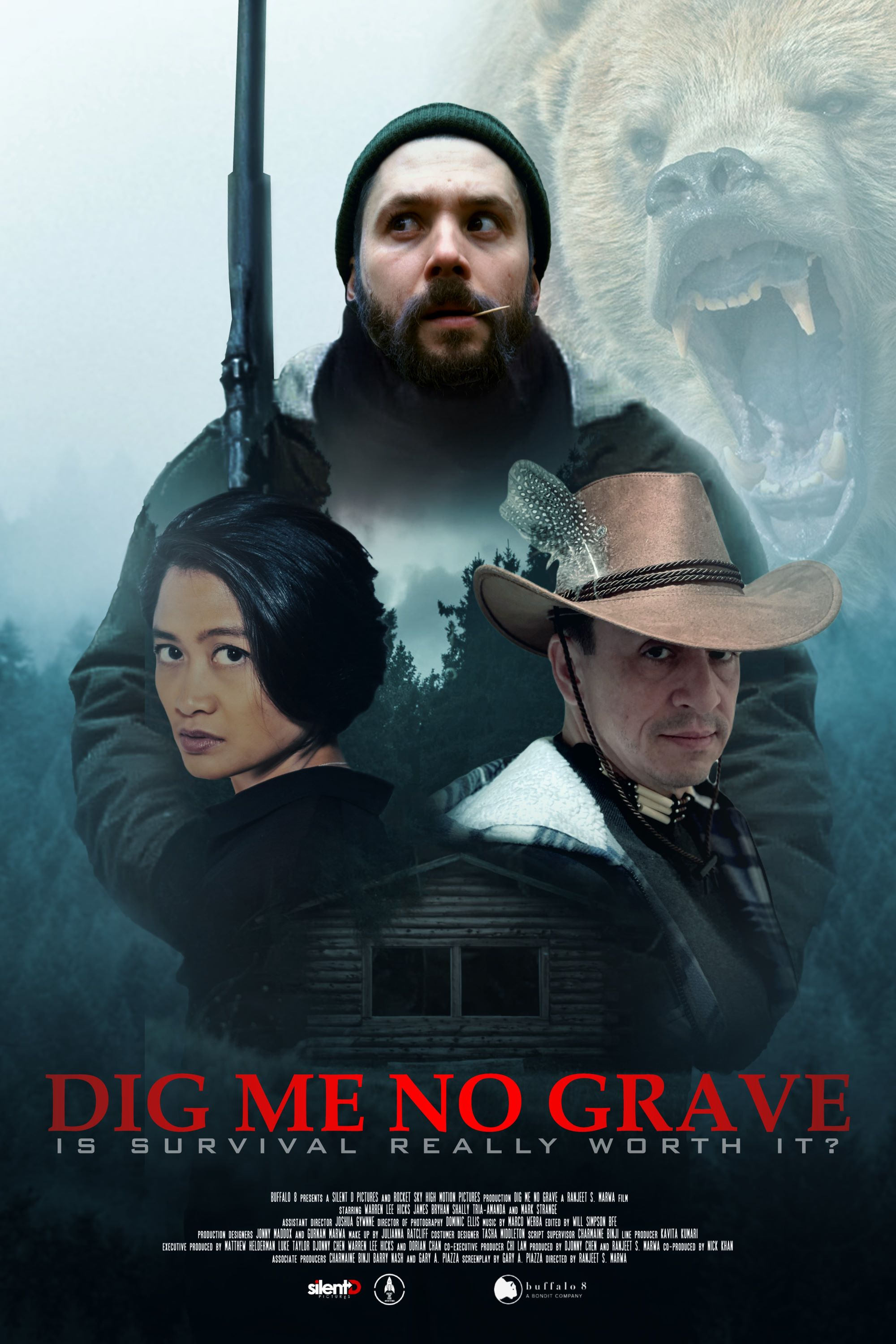 Dig Me No Grave Hindi Dubbed Movie Poster (2025)