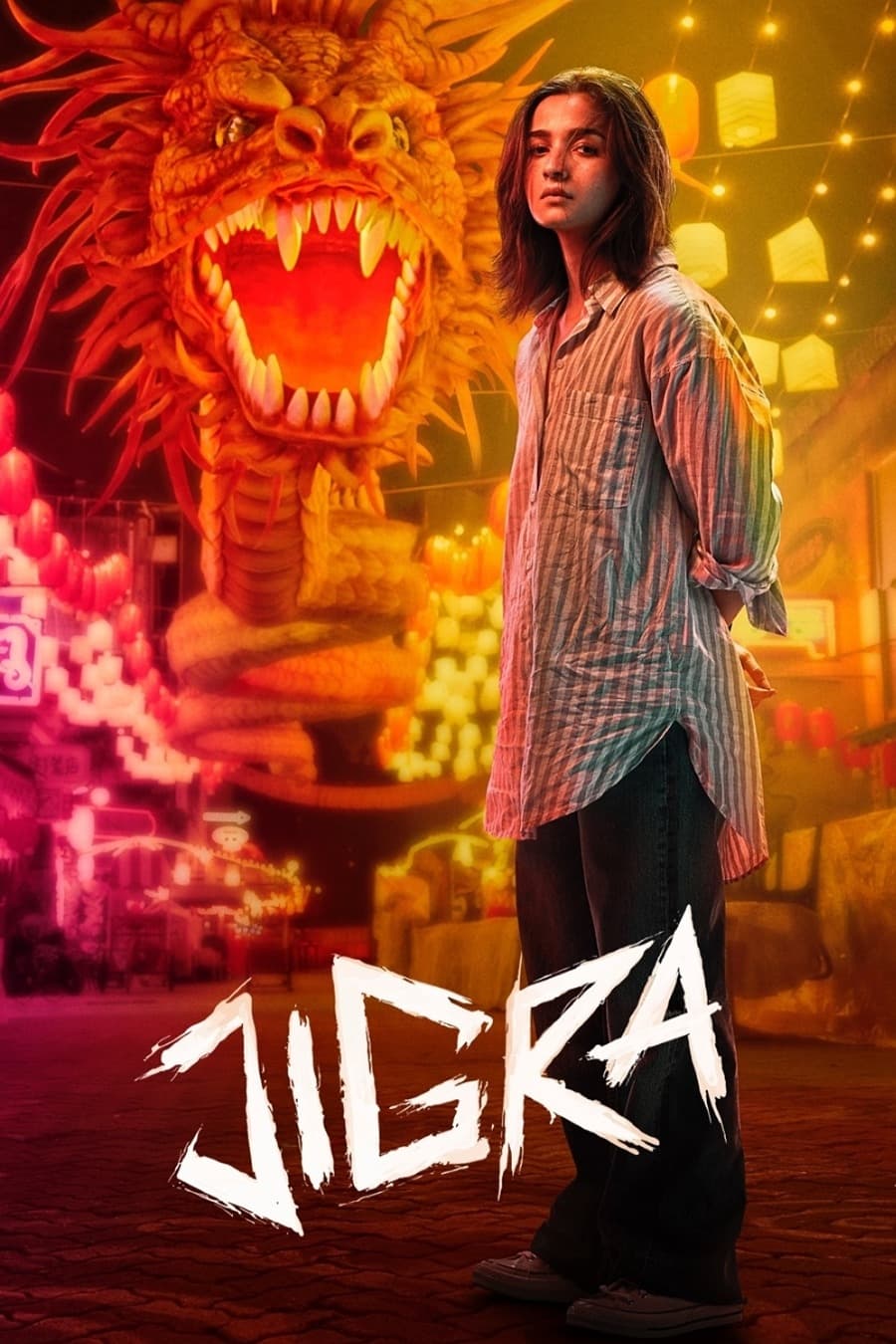 Jigra Hindi Dubbed Movie Poster (2024)