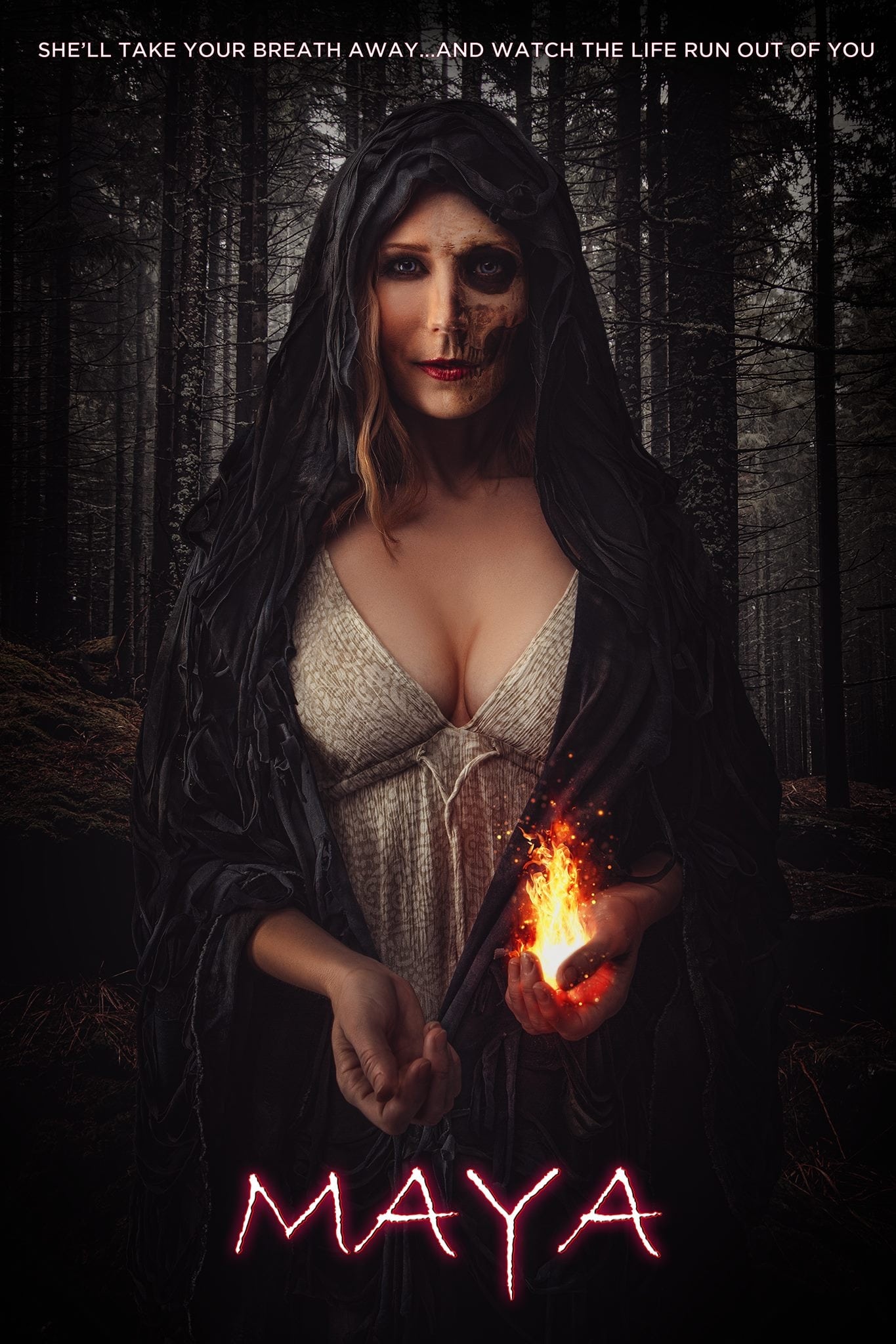 Maya Hindi Dubbed Movie Poster (2024)