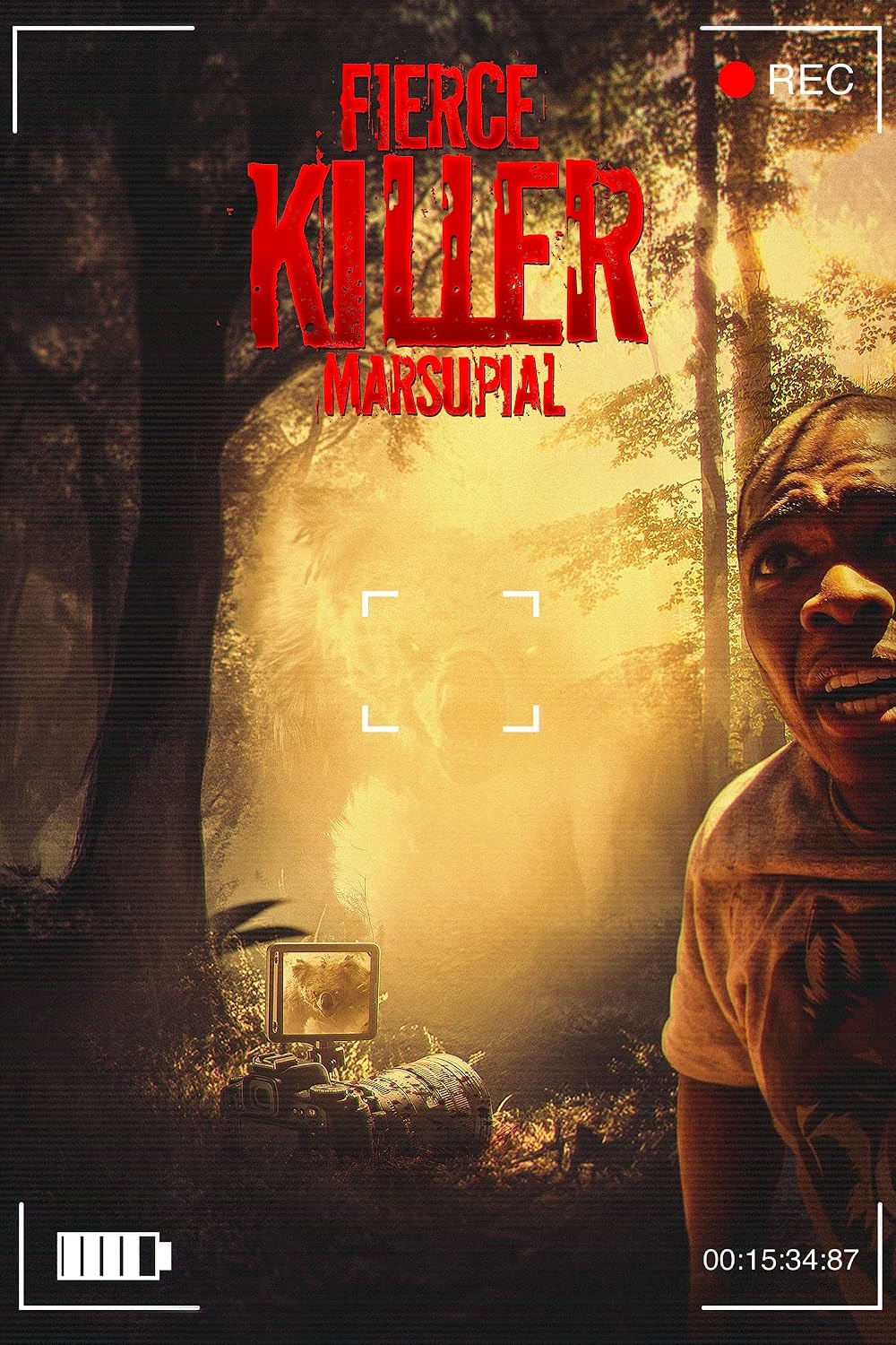 Fierce Killer Marsupial Hindi Dubbed Movie Poster (2024)