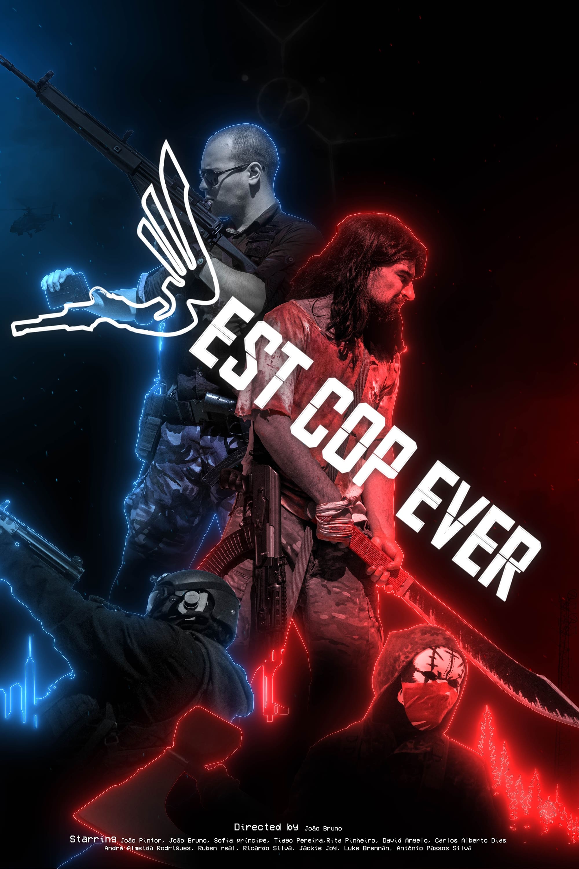 Best Cop Ever Hindi Dubbed Movie Poster (2024)