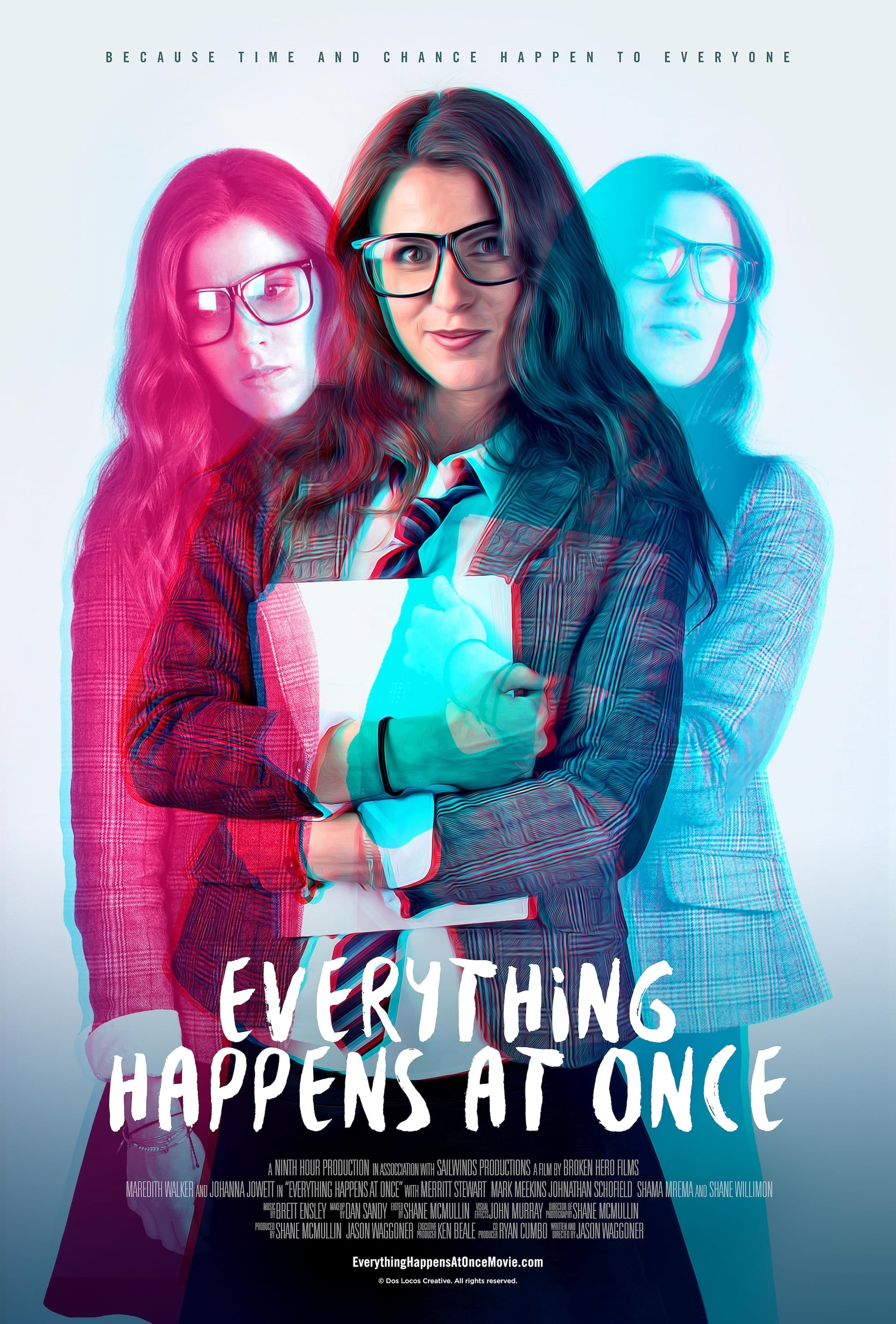 Everything Happens at Once Hindi Dubbed Movie Poster (2024)