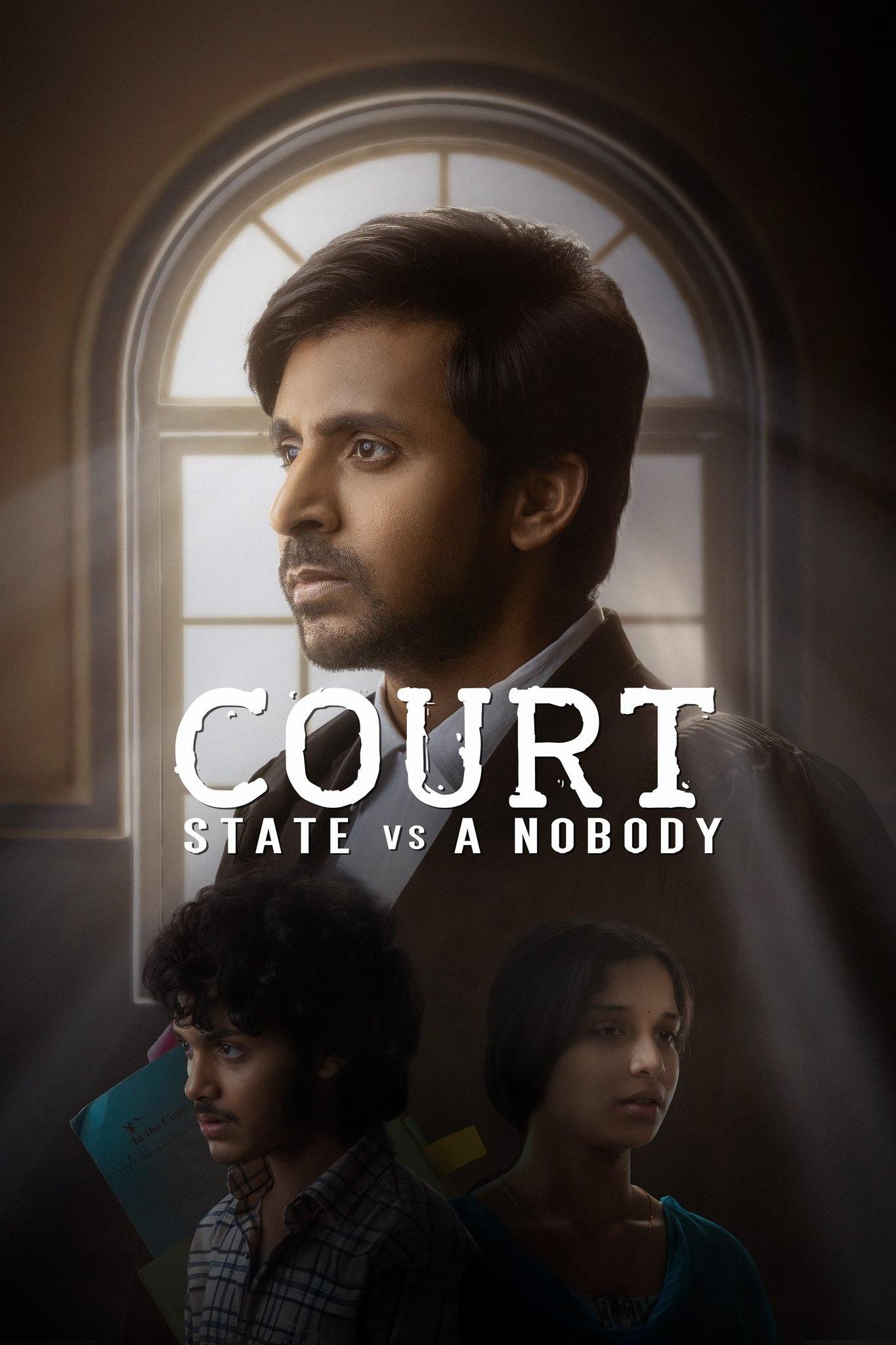 Court - State Vs. A Nobody Hindi Dubbed Movie Poster (2025)