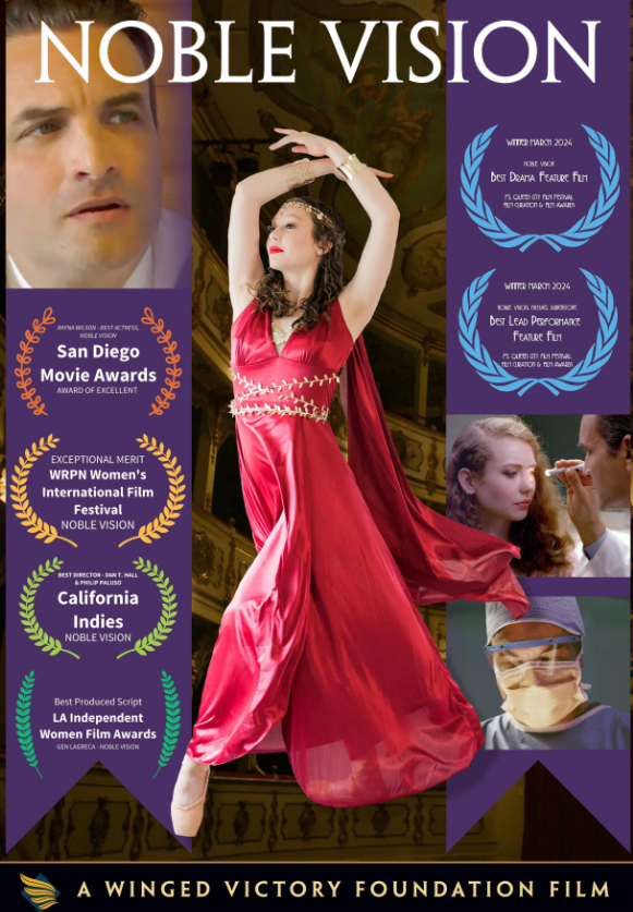 Noble Vision Hindi Dubbed Movie Poster (2024)