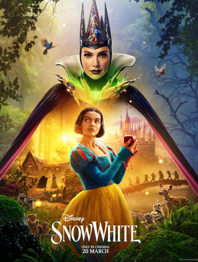 Snow White Hindi Dubbed Movie Poster (2025)