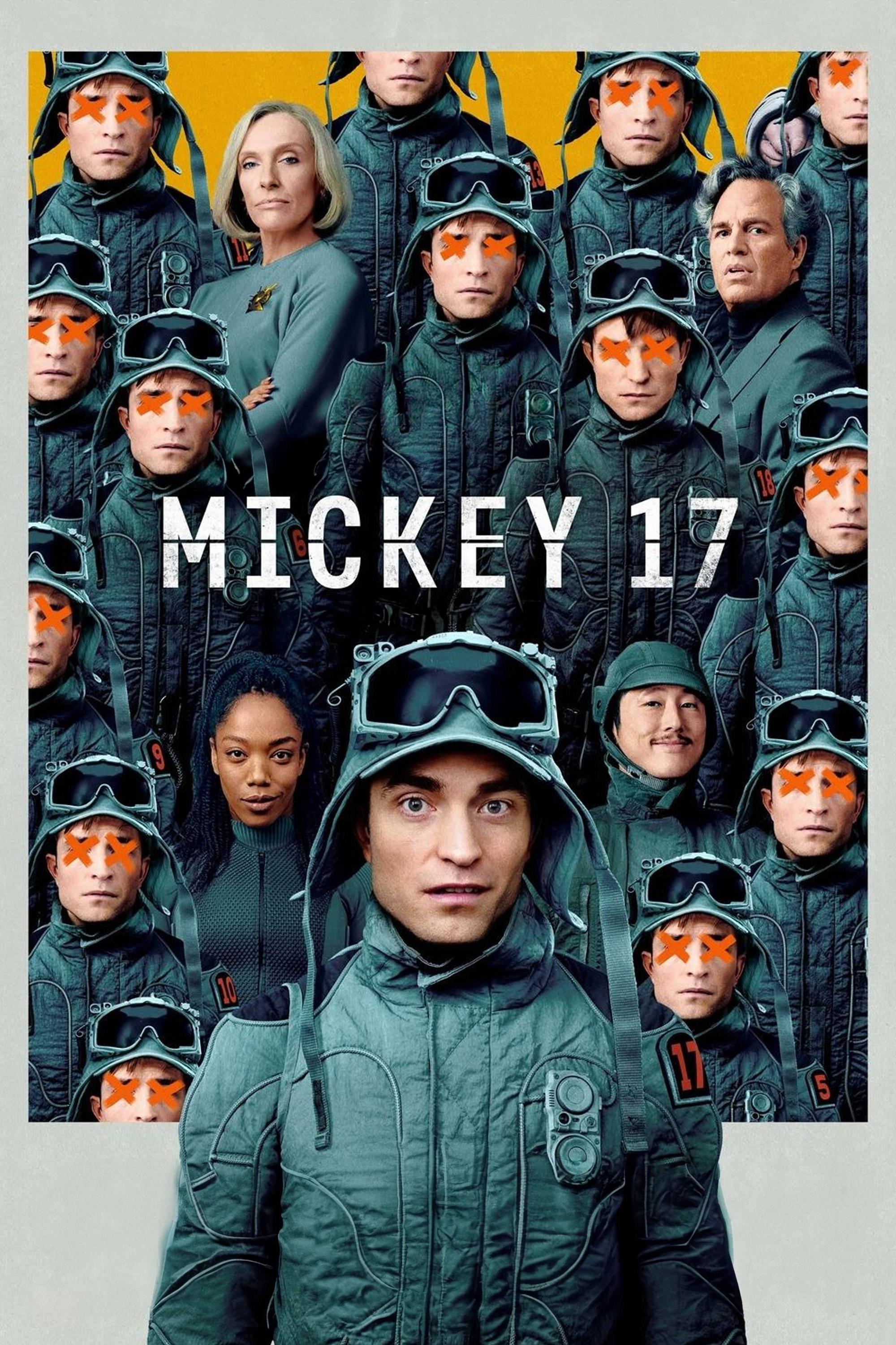 Mickey 17 Hindi Dubbed Movie Poster (2025)