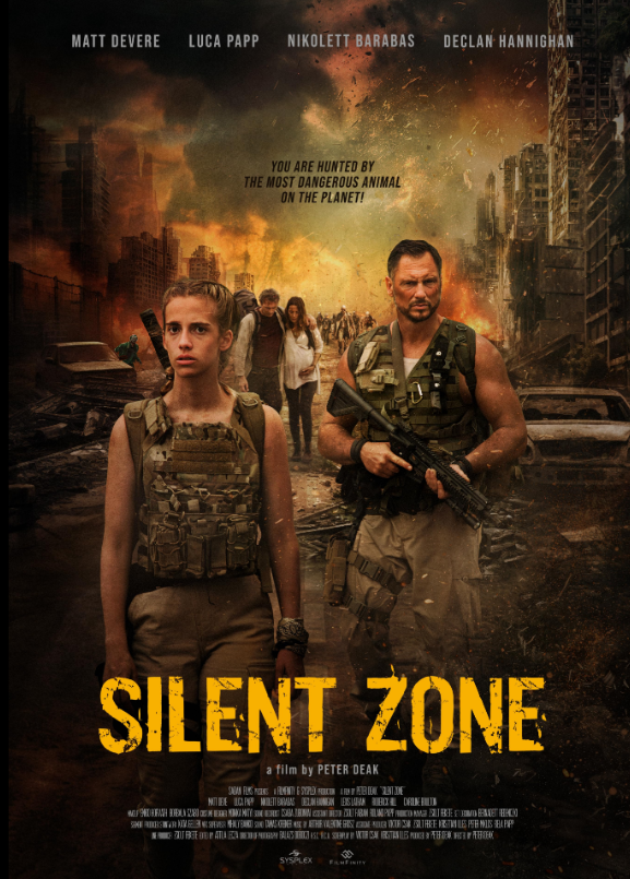 Silent Zone Hindi Dubbed Movie Poster (2025)