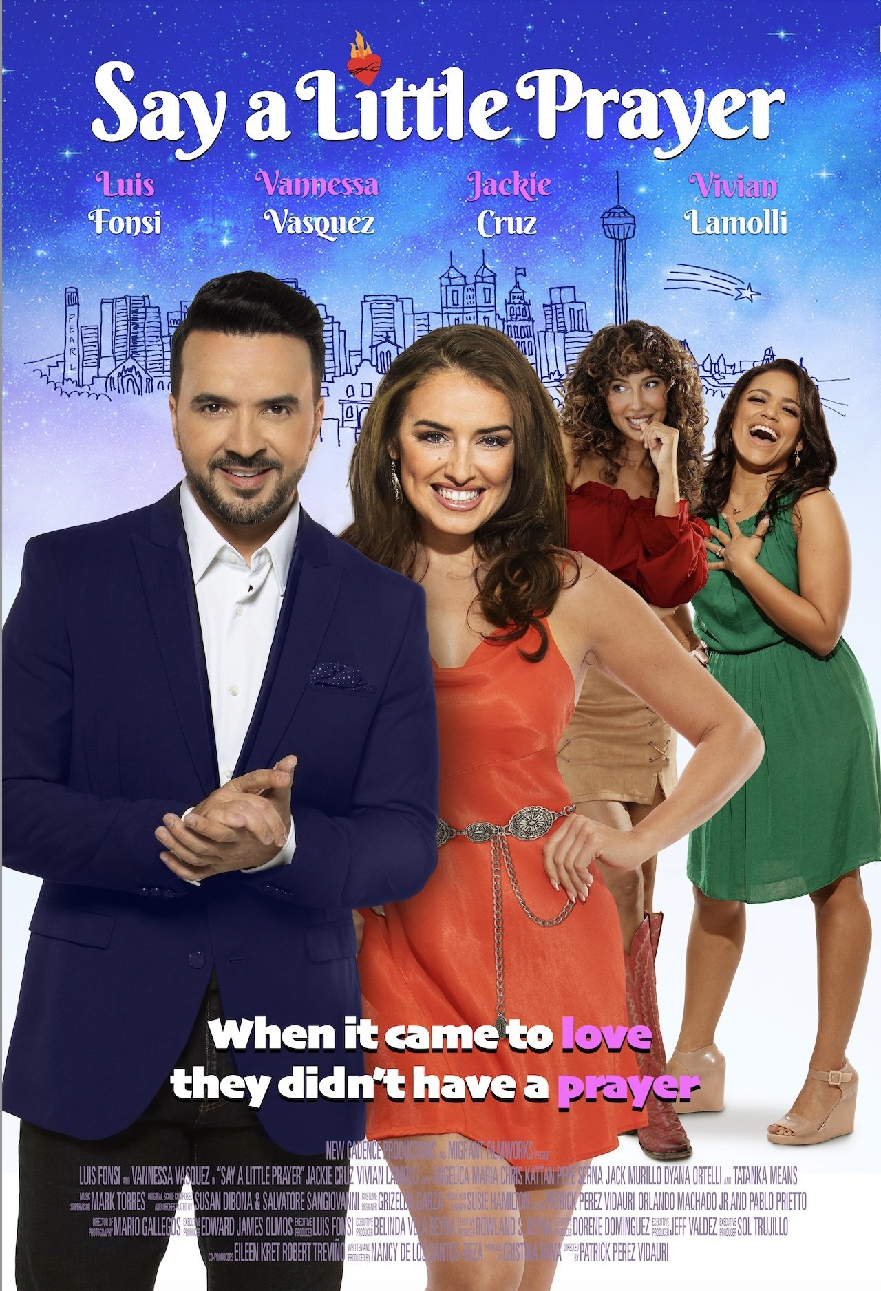 Say a Little Prayer Hindi Dubbed Movie Poster (2024)