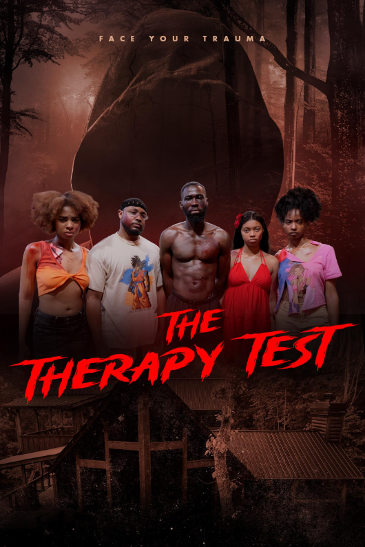 The Therapy Test Hindi Dubbed Movie Poster (2025)