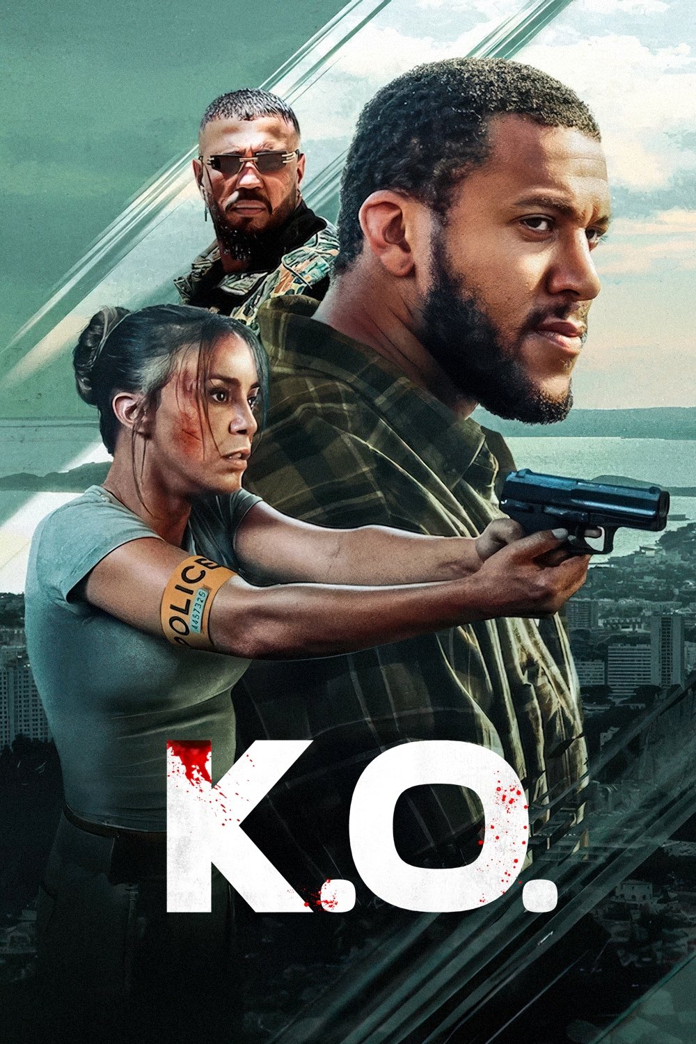 K.O. Hindi Dubbed Movie Poster (2025)