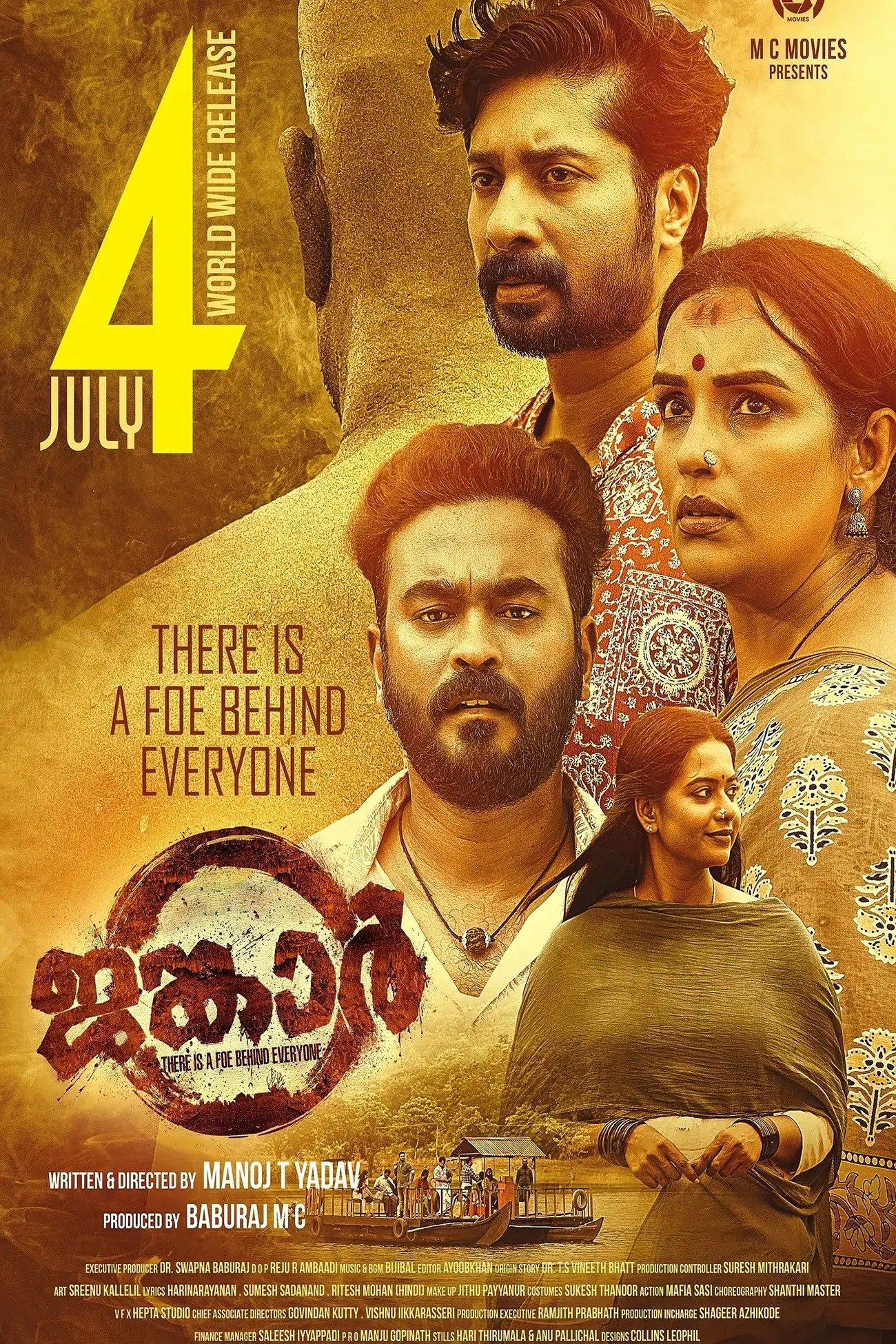 Jangar Hindi Dubbed Movie Poster (2025)