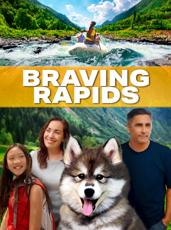 Braving Rapids Hindi Dubbed Movie Poster (2025)
